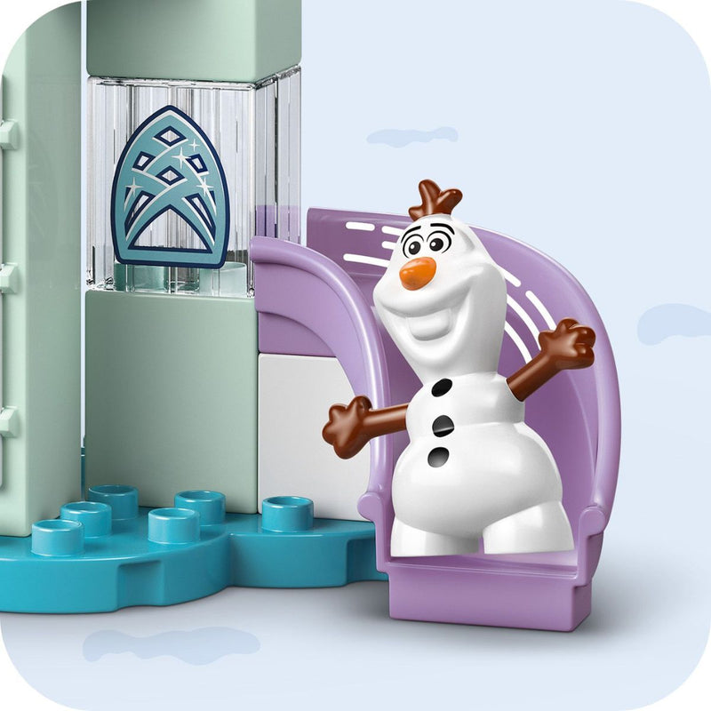 Bộ Lắp Ráp Bữa Tiệc Tại Lâu Đài Băng Giá Của Anna Và Elsa LEGO DUPLO 10455 - ảnh 5