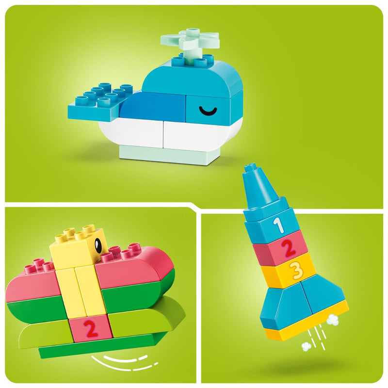 Đồ Chơi Lắp Ráp Hộp Sáng Tạo Đầy Sắc Màu LEGO DUPLO 10479 (80 chi tiết) - ảnh 4