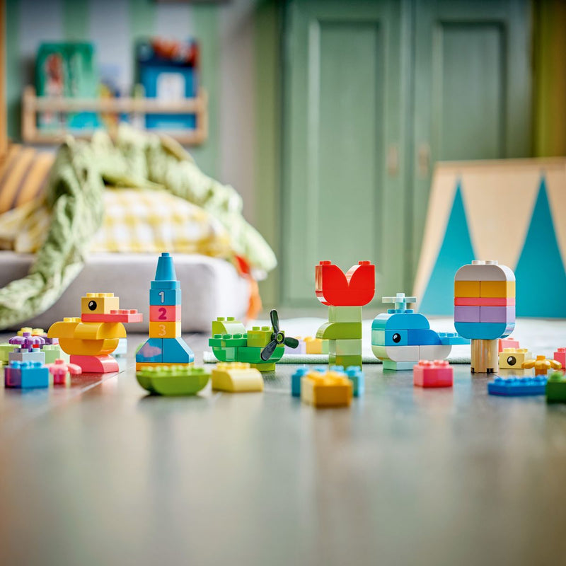 Đồ Chơi Lắp Ráp Hộp Sáng Tạo Đầy Sắc Màu LEGO DUPLO 10479 (80 chi tiết) - ảnh 6