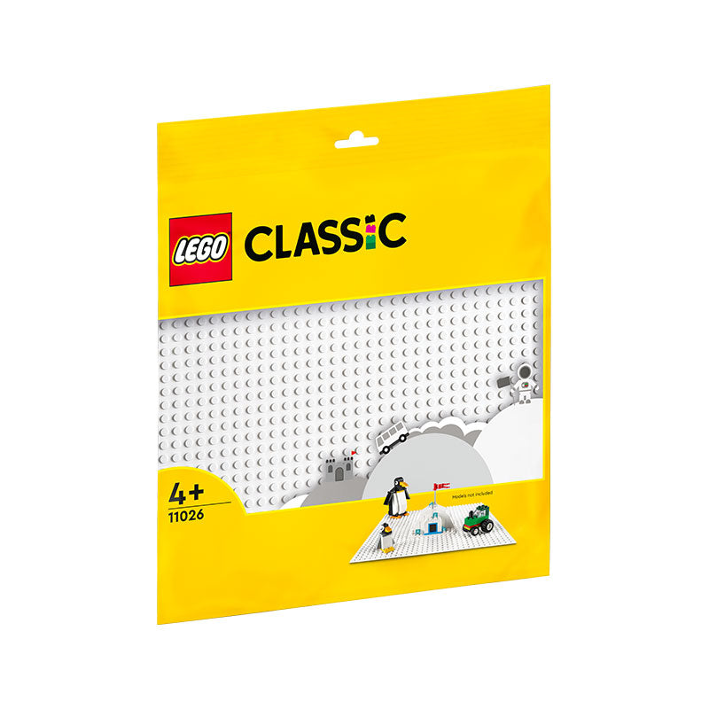 Đồ Chơi Lắp Ráp Đế Lắp Ráp Màu Trắng LEGO CLASSIC 11026 (1 chi tiết) - ảnh 2