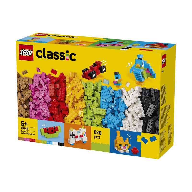 Đồ Chơi Lắp Ráp Bộ Gạch Sáng Tạo Sắc Màu LEGO CLASSIC 11045 (820 Chi Tiết) - ảnh 4