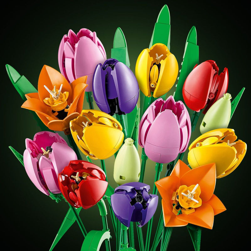 Đồ Chơi Lắp Ráp Bó Hoa Tulip LEGO BOTANICALS 11501 (576 Chi Tiết) - ảnh 5