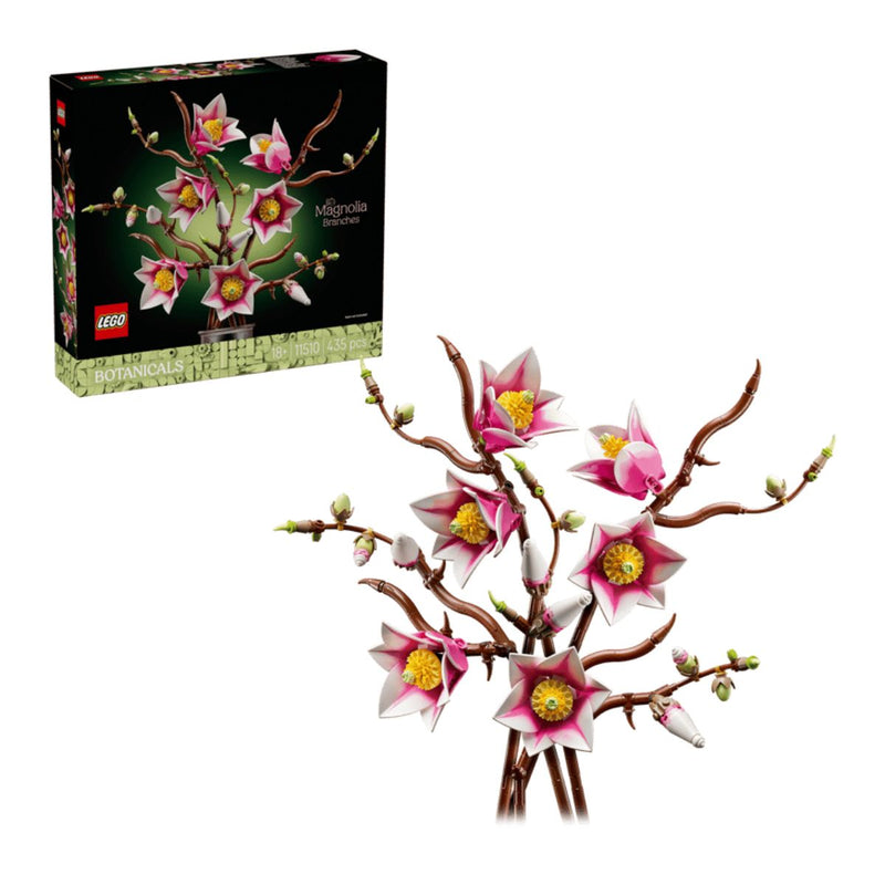 Đồ Chơi Lắp Ráp Hoa Mộc Lan LEGO BOTANICALS 11510 (435 Chi Tiết)
