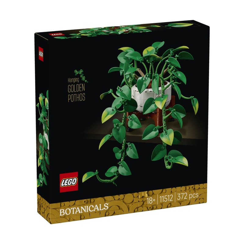 Đồ Chơi Lắp Ráp Chậu Cây Trầu Bà Treo Tường LEGO BOTANICALS 11512 (372 Chi Tiết) - ảnh 3