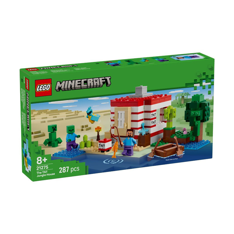 Đồ Chơi Lắp Ráp Pháo Đài TNT Trong Rừng LEGO MINECRAFT 21275 (287 chi tiết) - ảnh 2