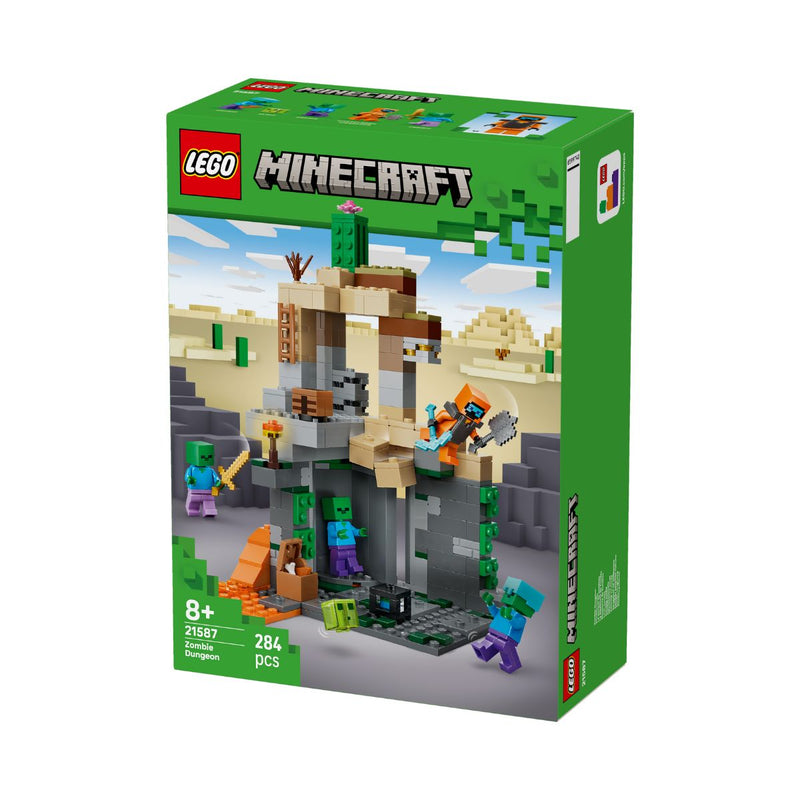 Đồ Chơi Lắp Ráp Ngục Zombie LEGO MINECRAFT 21587 (284 chi tiết) - ảnh 3