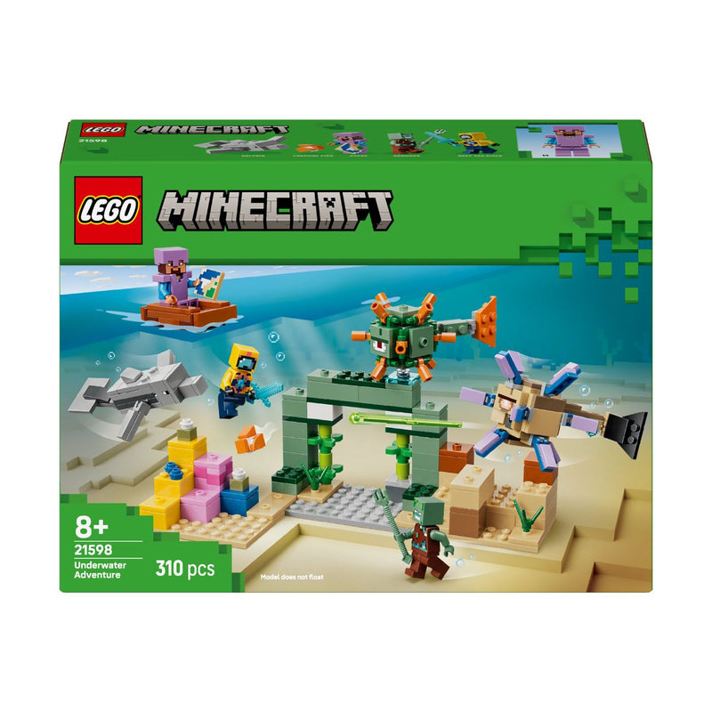 Đồ Chơi Lắp Ráp Cuộc Phiêu Lưu Dưới Đại Dương LEGO MINECRAFT 21598 (310 chi tiết) - ảnh 2