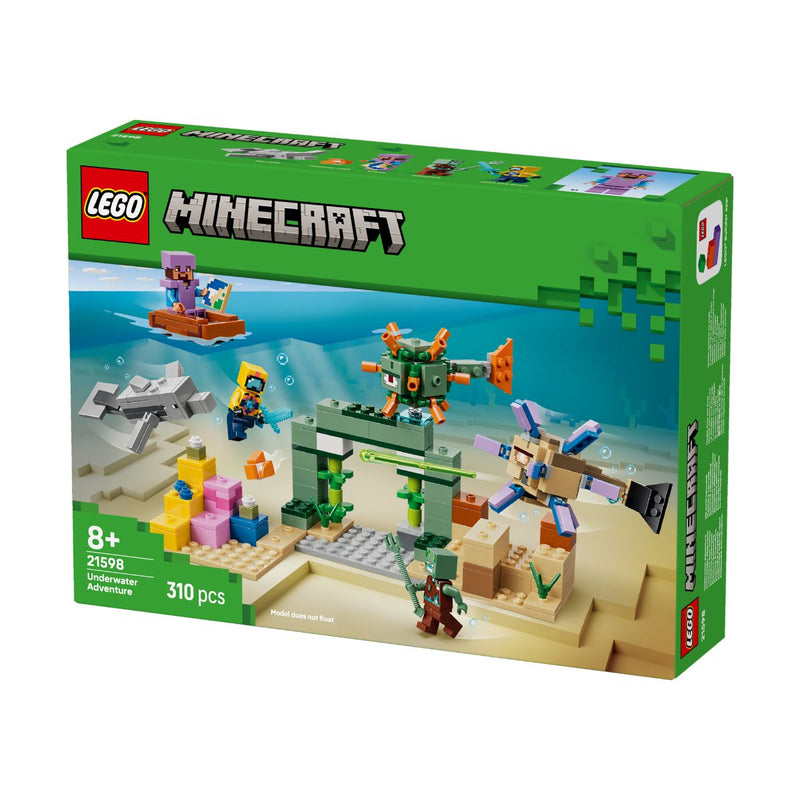 Đồ Chơi Lắp Ráp Cuộc Phiêu Lưu Dưới Đại Dương LEGO MINECRAFT 21598 (310 chi tiết) - ảnh 4