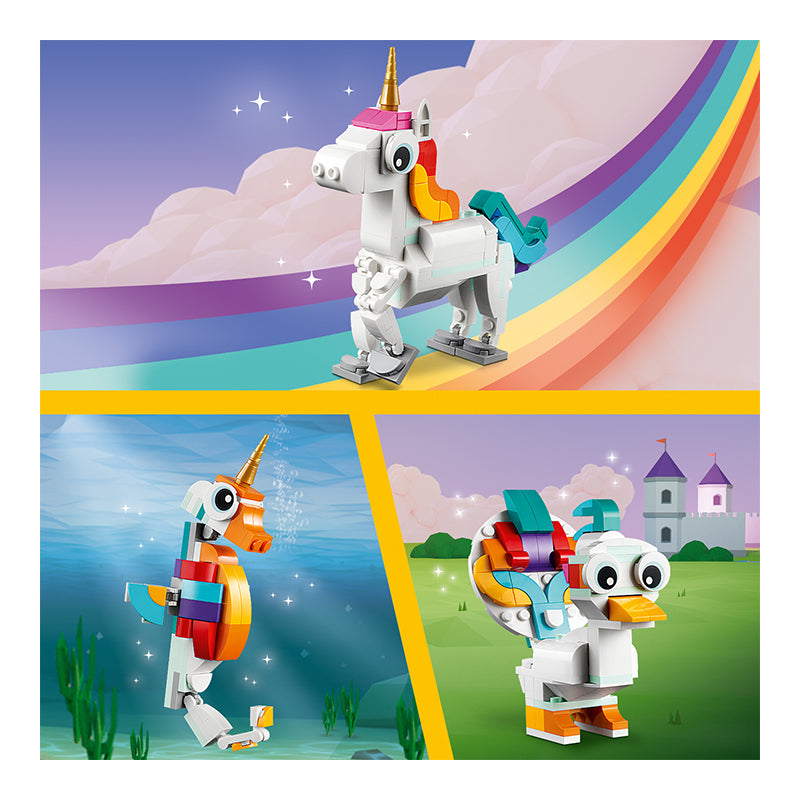 Đồ Chơi Lắp Ráp Kỳ Lân Sắc Màu LEGO CREATOR 31140 (145 chi tiết) - ảnh 4
