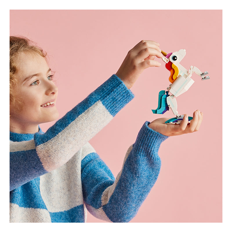 Đồ Chơi Lắp Ráp Kỳ Lân Sắc Màu LEGO CREATOR 31140 (145 chi tiết) - ảnh 5