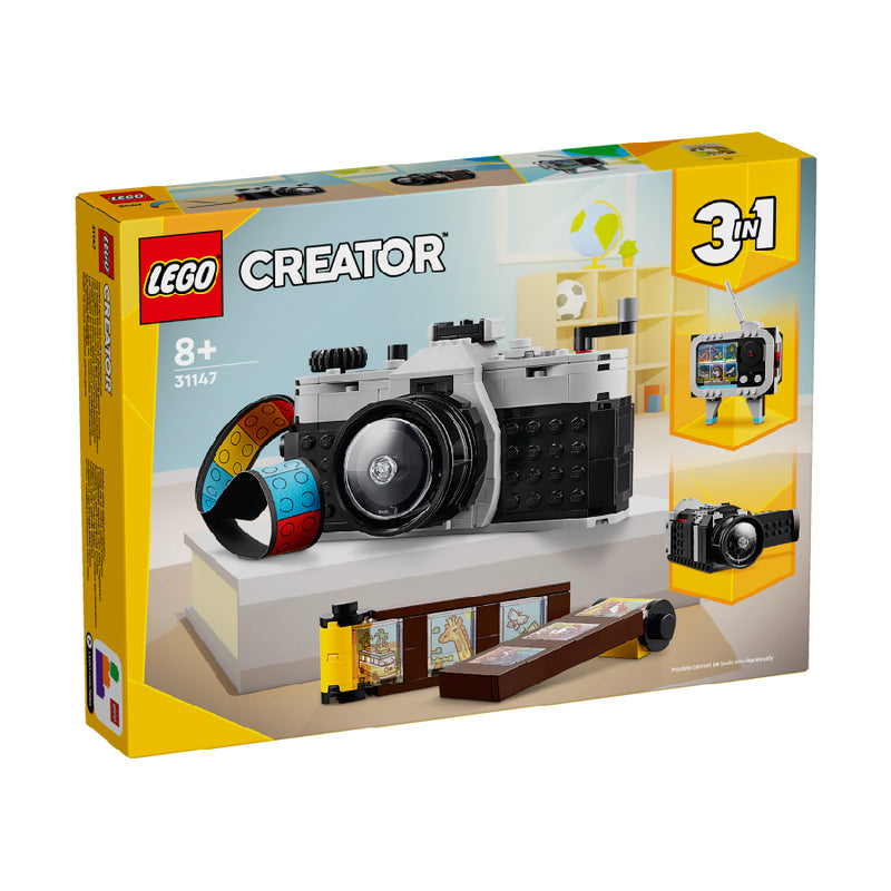 Đồ chơi lắp ráp Máy ảnh Retro LEGO CREATOR 31147 (261 chi tiết) - ảnh 2