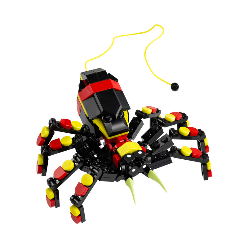 Đồ Chơi Lắp Ráp Động Vật Hoang Dã: Con Nhện Kỳ Lạ LEGO CREATOR 31159 (153 chi tiết) - ảnh 3