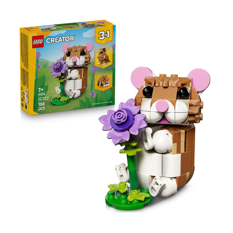 Đồ Chơi Lắp Ráp Chuột Hamster Dễ Thương LEGO CREATOR 31376 (166 chi tiết)