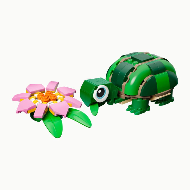 Đồ chơi lắp ráp Rùa Đáng Yêu và Hoa Ly LEGO CREATOR 31377 (124 chi tiết) - ảnh 5