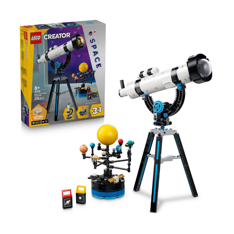 Đồ Chơi Lắp Ráp Kính Viễn Vọng Khám Phá Vũ Trụ LEGO CREATOR 31378
