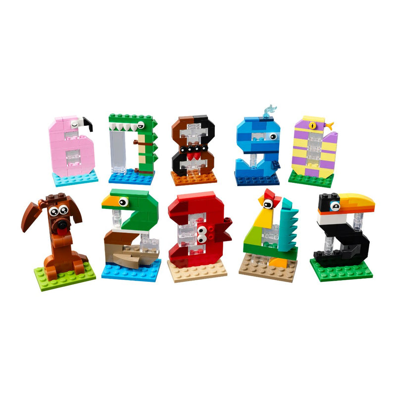 Đồ Chơi Lắp Ráp Con Số Sinh Nhật LEGO SEASONS AND OCCASIONS 40807 (281 chi tiết) - ảnh 5