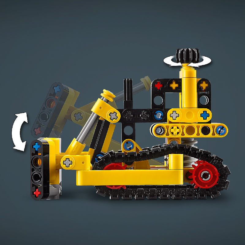 Đồ chơi lắp ráp Máy ủi hạng nặng LEGO TECHNIC 42163 (195 chi tiết) - ảnh 5