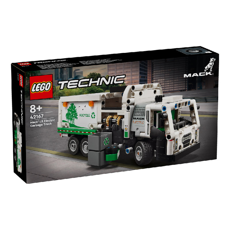 Đồ chơi lắp ráp Xe tải rác điện Mack® LR LEGO TECHNIC 42167 (503 chi tiết) - ảnh 4