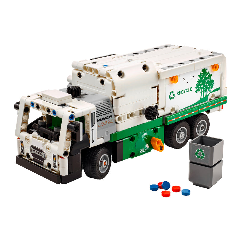 Đồ chơi lắp ráp Xe tải rác điện Mack® LR LEGO TECHNIC 42167 (503 chi tiết) - ảnh 5