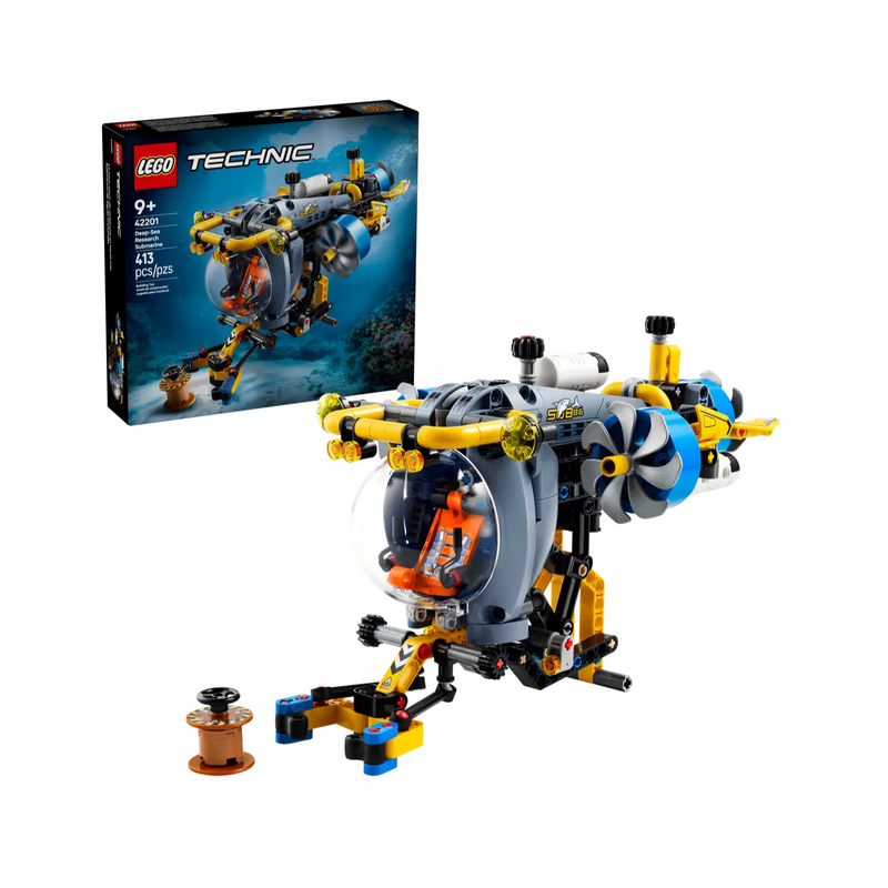Đồ Chơi Lắp Ráp Tàu Ngầm Nghiên Cứu Biển Sâu LEGO TECHNIC 42201 (413 chi tiết)
