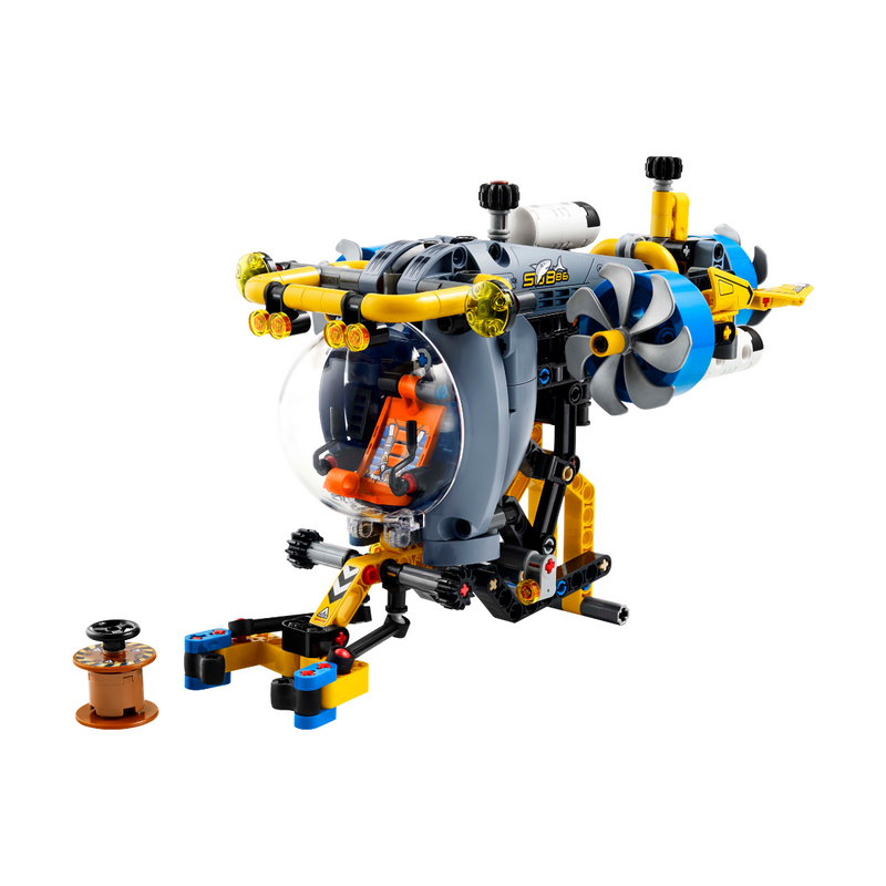 Đồ Chơi Lắp Ráp Tàu Ngầm Nghiên Cứu Biển Sâu LEGO TECHNIC 42201 (413 chi tiết) - ảnh 3