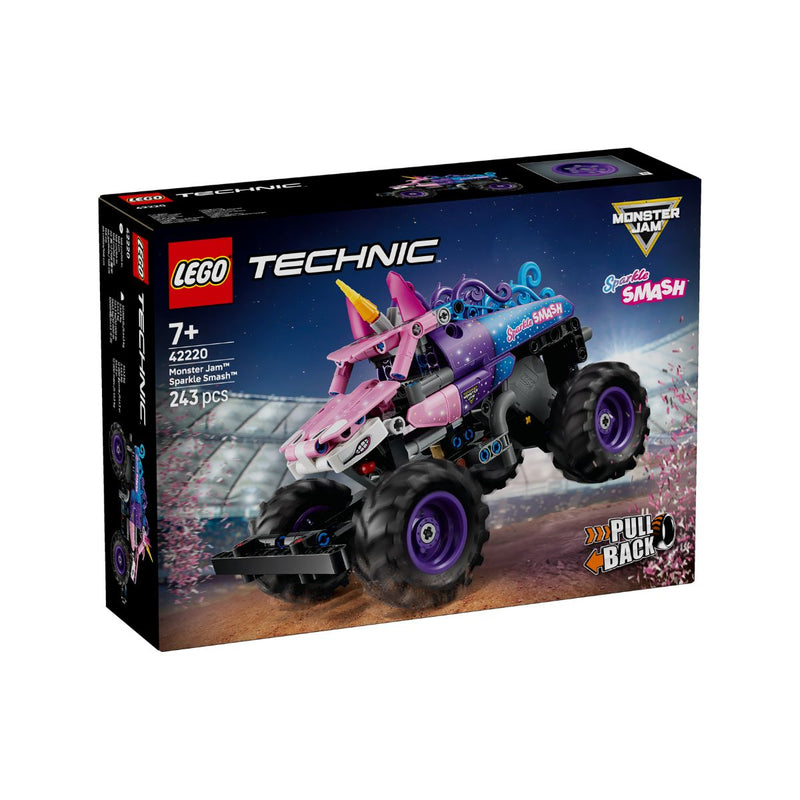 Đồ Chơi Lắp Ráp Monster Jam™ Sparkle Smash™ LEGO TECHNIC 42220 (243 chi tiết) - ảnh 2