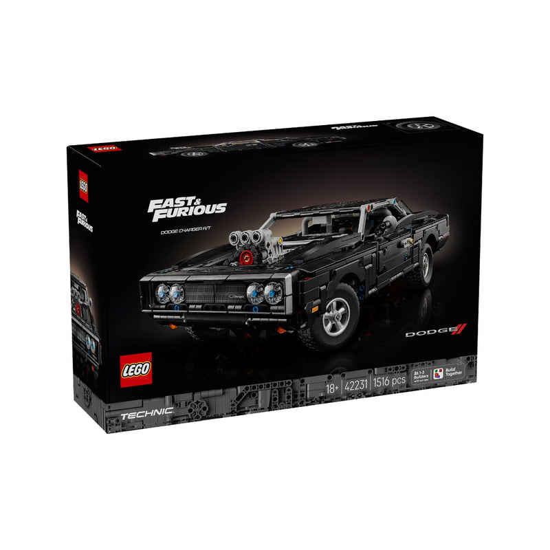 Đồ Chơi Lắp Ráp Xe Dodge Charger R/T – Fast & Furious LEGO TECHNIC 42231 (1516 chi tiết) - ảnh 3