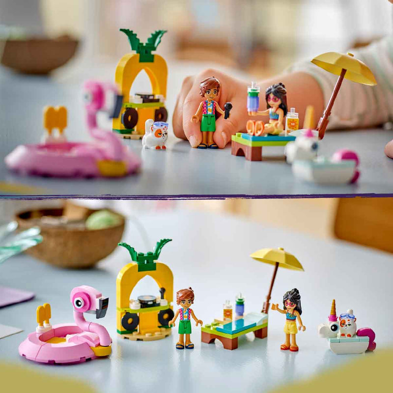 Đồ Chơi Lắp Ráp Bữa Tiệc Hồ Bơi Của Kỳ Lân Và Hồng Hạc LEGO FRIENDS 42658 (99 chi tiết) - ảnh 4