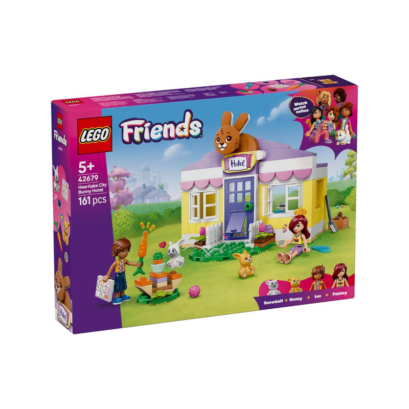 Đồ Chơi Lắp Ráp Khách Sạn Thỏ Tại Heartlake City LEGO FRIENDS 42679 - ảnh 3