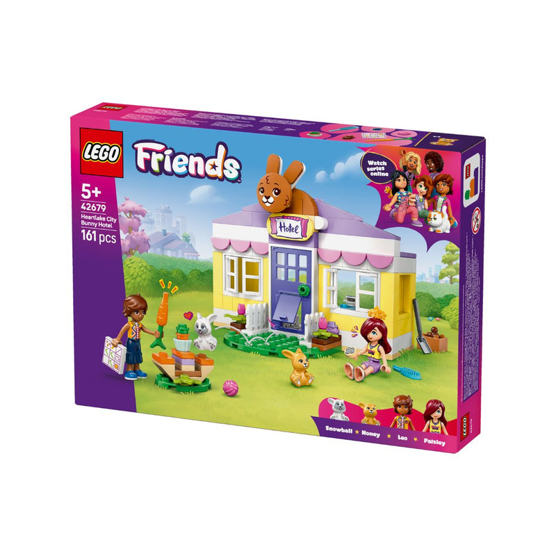 Đồ Chơi Lắp Ráp Khách Sạn Thỏ Tại Heartlake City LEGO FRIENDS 42679 - ảnh 4