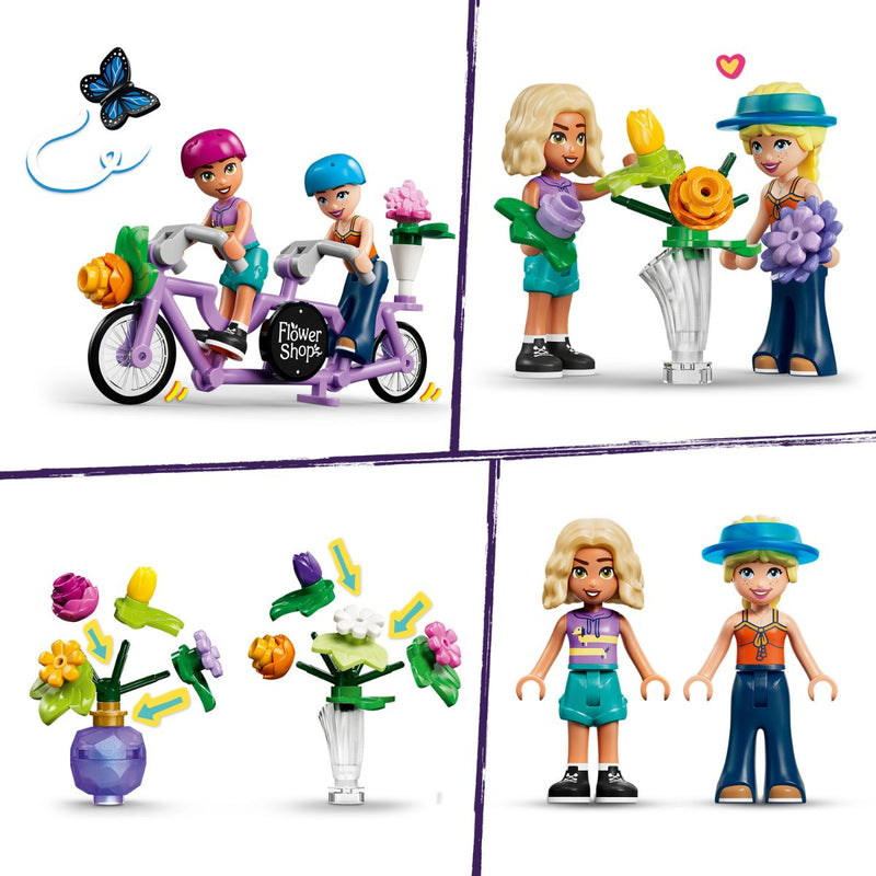 Đồ Chơi Lắp Ráp Tiệm Hoa Đầy Sắc Màu LEGO FRIENDS 42693 (377 chi tiết) - ảnh 5