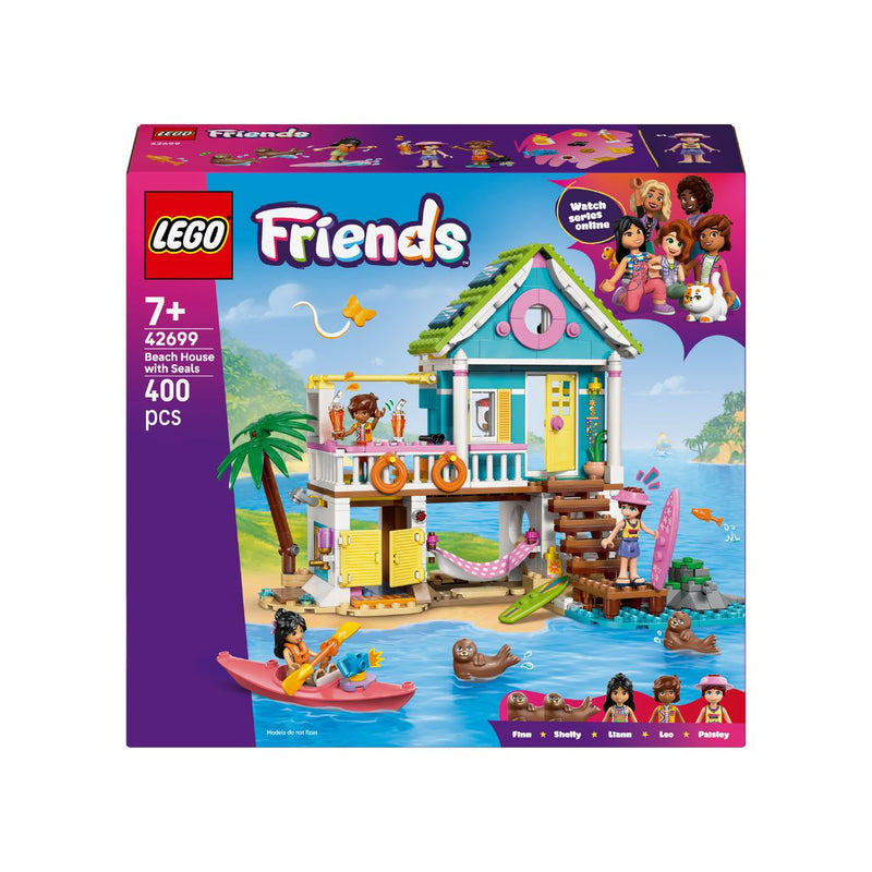 Đồ Chơi Lắp Ráp Ngôi Nhà Ven Biển & Những Chú Hải Cẩu LEGO FRIENDS 42699 - ảnh 2