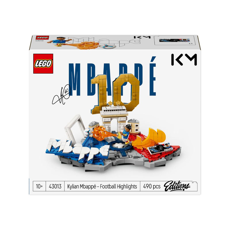 Đồ Chơi Lắp Ráp Biểu Tượng Sân Cỏ Kylian Mbappé LEGO EDITIONS SPORTS 43013 - ảnh 2