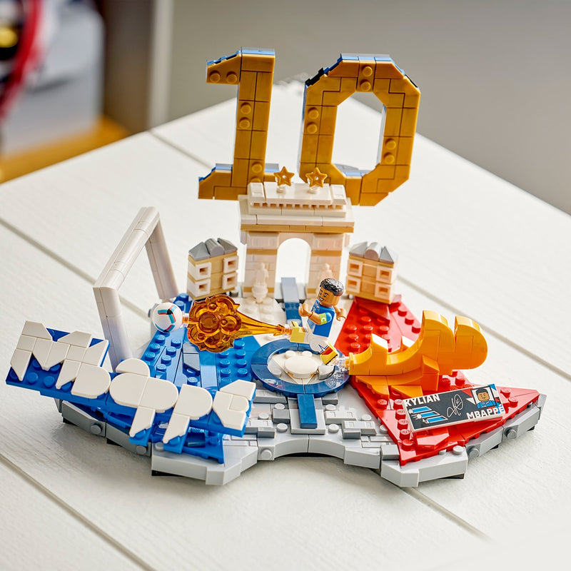 Đồ Chơi Lắp Ráp Biểu Tượng Sân Cỏ Kylian Mbappé LEGO EDITIONS SPORTS 43013 - ảnh 6