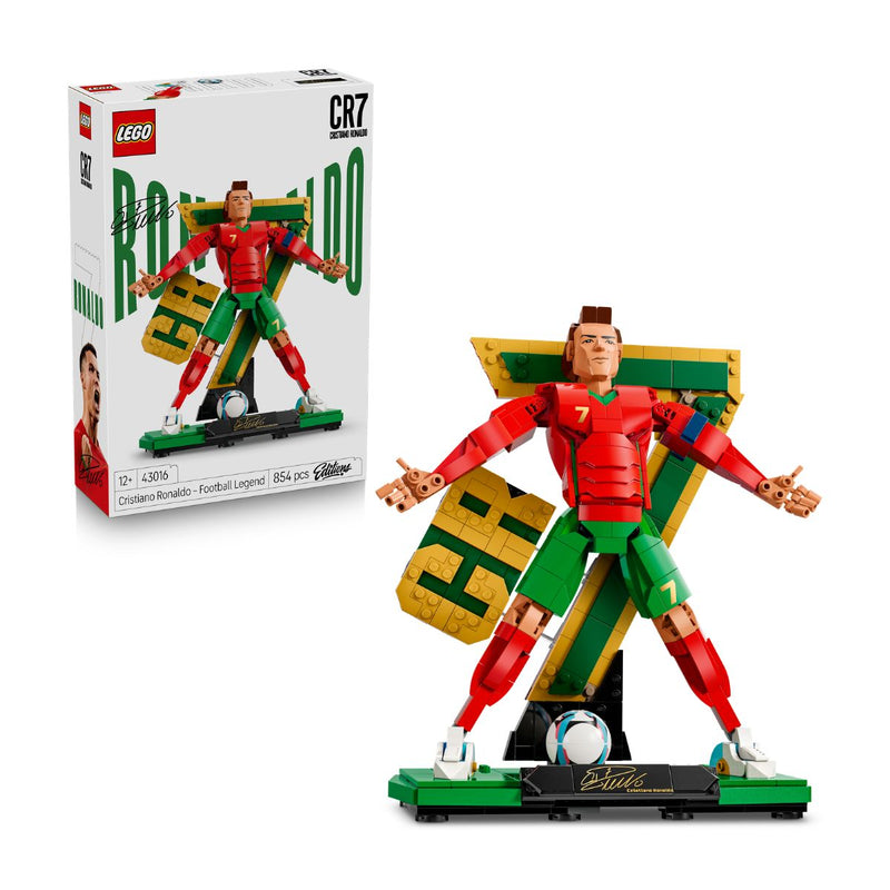 Đồ Chơi Bộ Lắp Ráp 2-Trong-1 Huyền Thoại Bóng Đá Cristiano Ronaldo LEGO EDITIONS SPORTS 43016