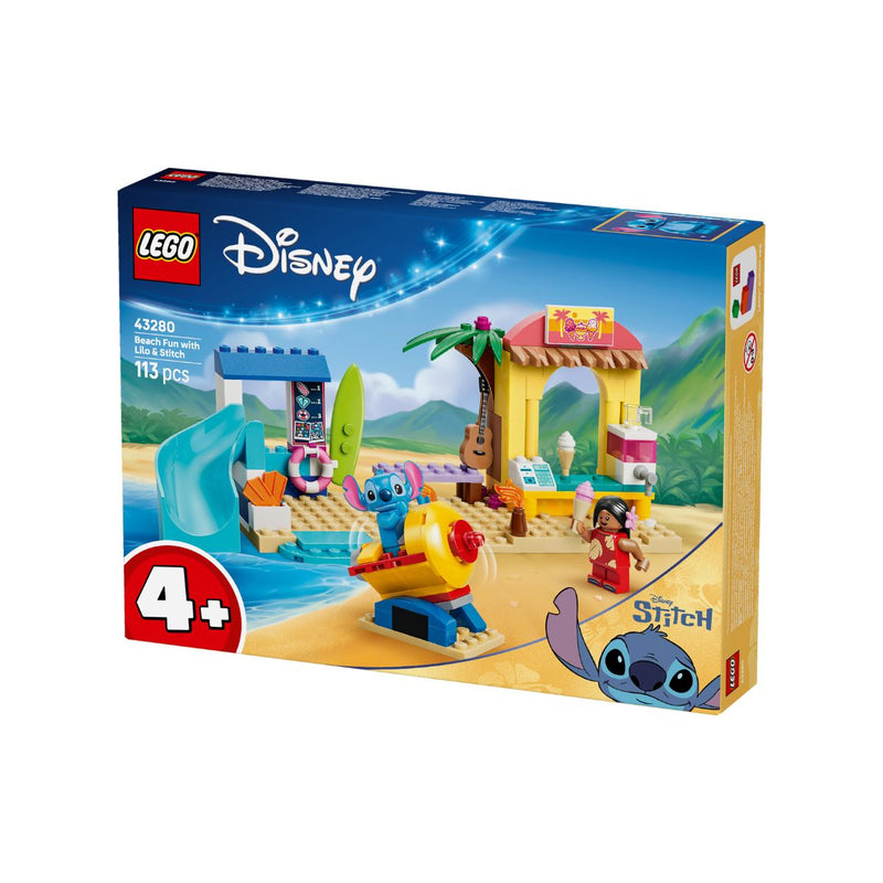 Đồ Chơi Lắp Ráp Vui Chơi Bãi Biển Cùng Lilo & Stitch LEGO DISNEY PRINCESS 43280 (113 chi tiết) - ảnh 3