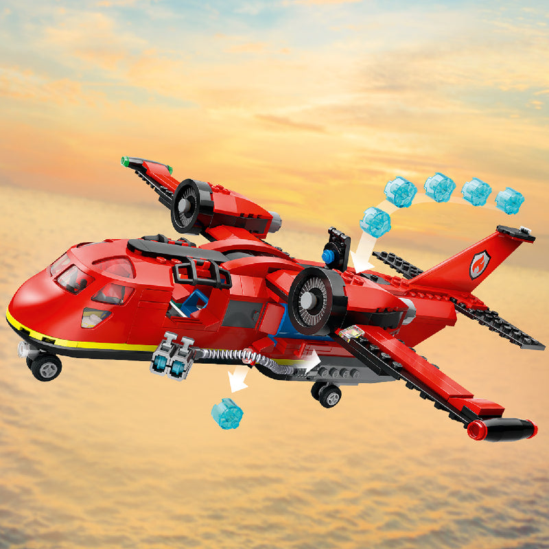 Đồ chơi lắp ráp Máy bay cứu hỏa LEGO CITY 60413 (478 chi tiết) - ảnh 4