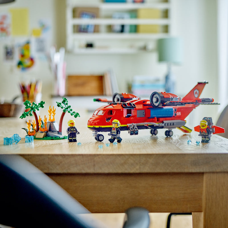 Đồ chơi lắp ráp Máy bay cứu hỏa LEGO CITY 60413 (478 chi tiết) - ảnh 6