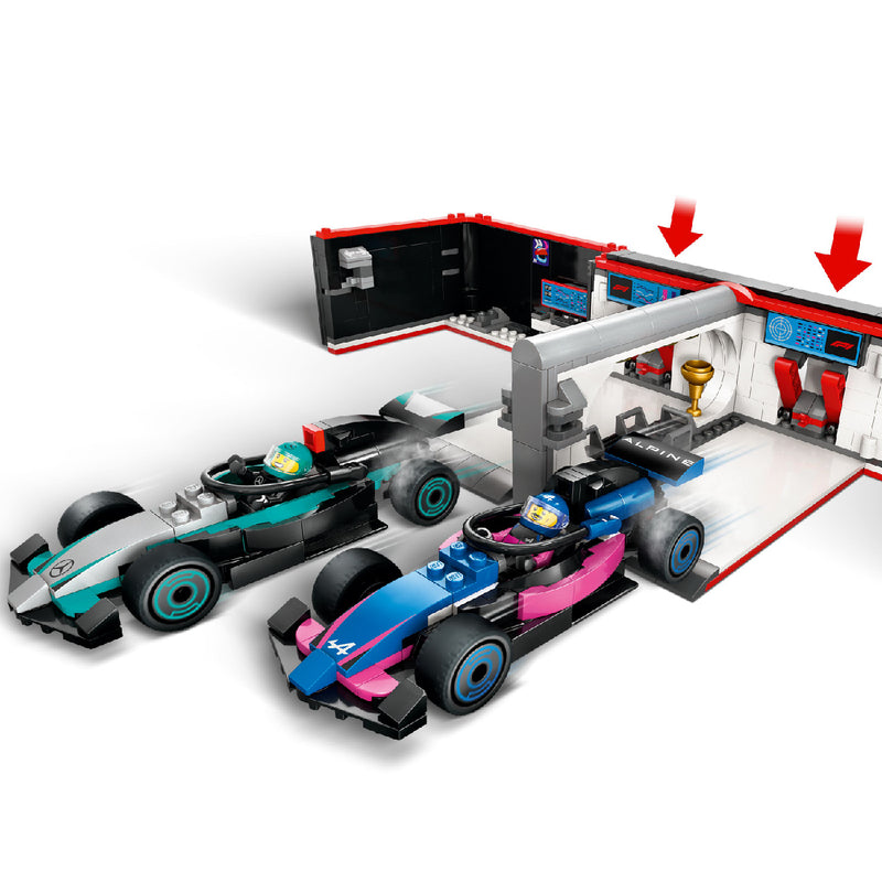 Đồ Chơi Lắp Ráp Gara F1 LEGO CITY 60444 (678 chi tiết) - ảnh 6