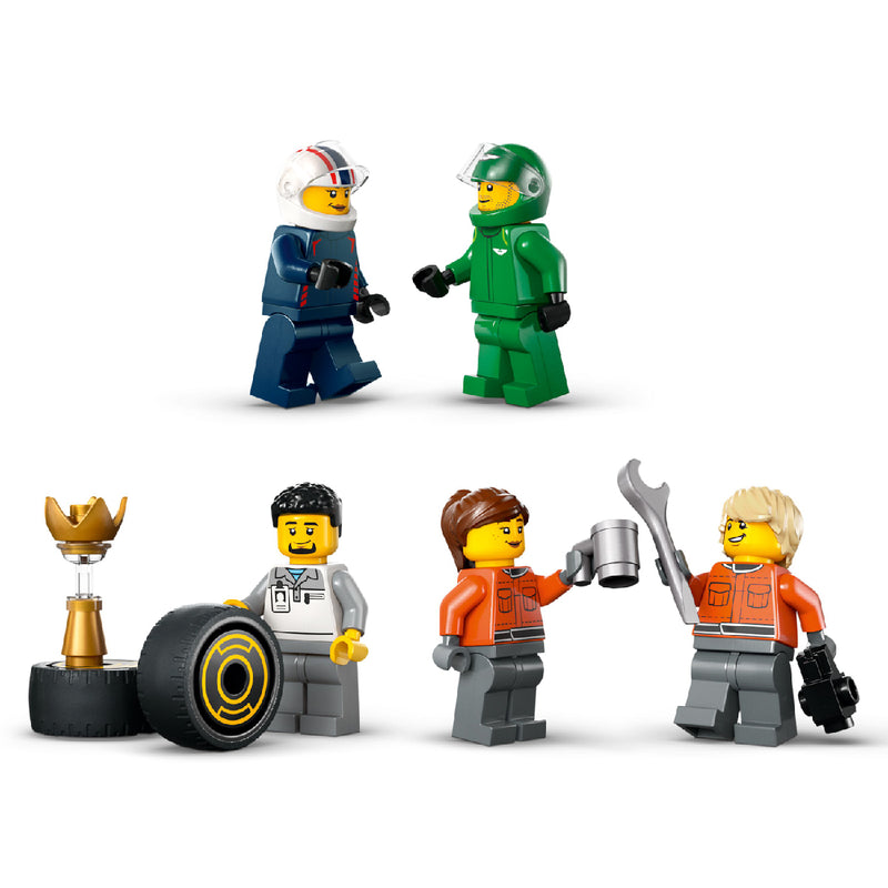 Đồ Chơi Lắp Ráp Xe Vận Chuyển Xe Đua F1 LEGO CITY 60445 (1086 chi tiết) - ảnh 4