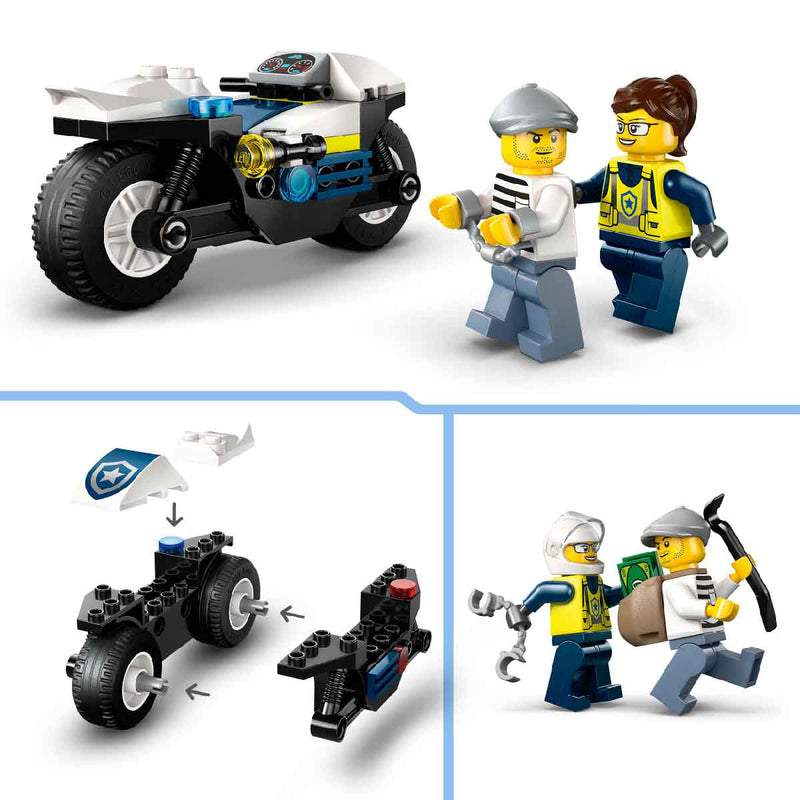 Đồ Chơi Lắp Ráp Cuộc Đua Truy Bắt Cướp LEGO CITY 60455 (65 chi tiết) - ảnh 4