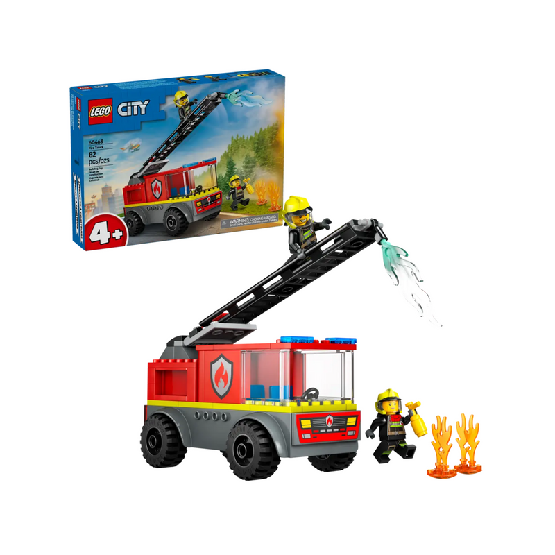 Đồ Chơi Xe Thang Cứu Hỏa LEGO CITY 60463 (82 chi tiết)