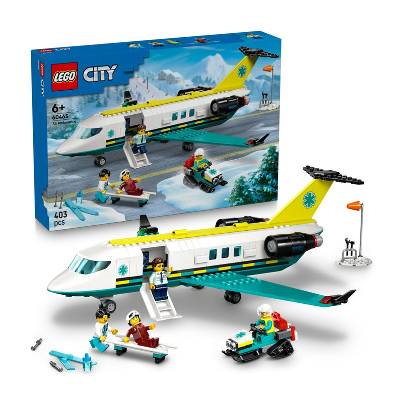 Đồ chơi lắp ráp Máy Bay Cứu Hộ Khẩn Cấp (403 chi tiết)
