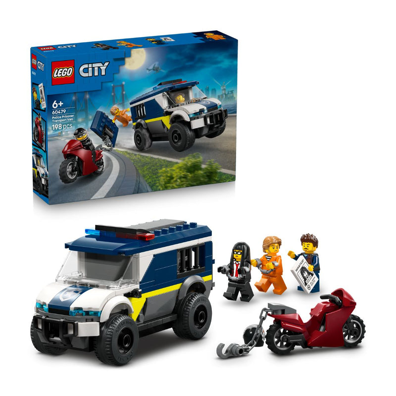 Đồ Chơi Lắp Ráp Xe Cảnh Sát Chuyên Dụng Chở Tù Nhân LEGO CITY 60479