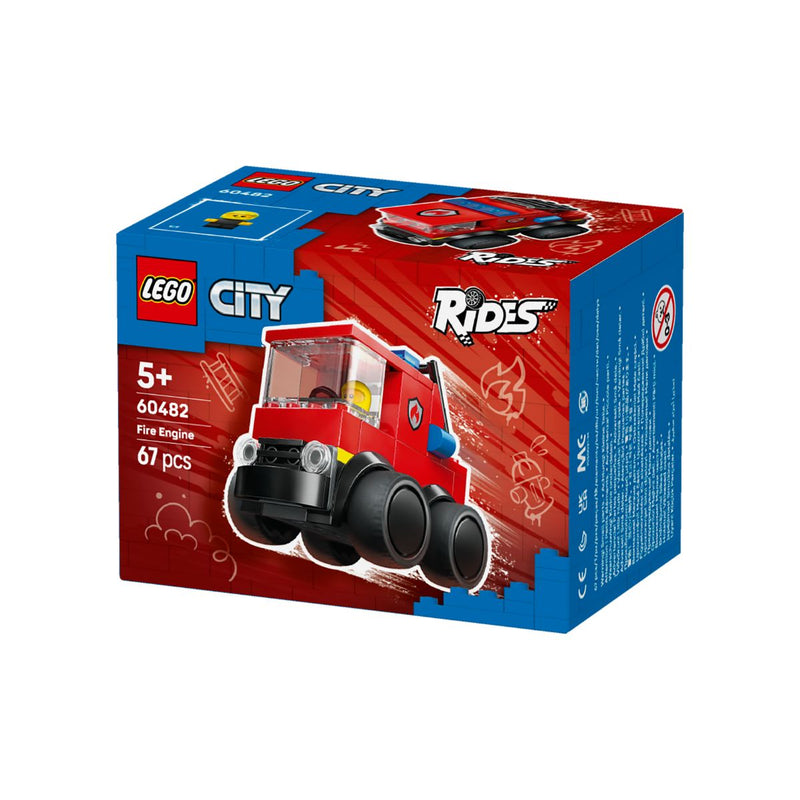 Đồ Chơi Lắp Ráp Rides - Xe Tải Cứu Hỏa LEGO CITY 60482 (67 Chi Tiết) - ảnh 4