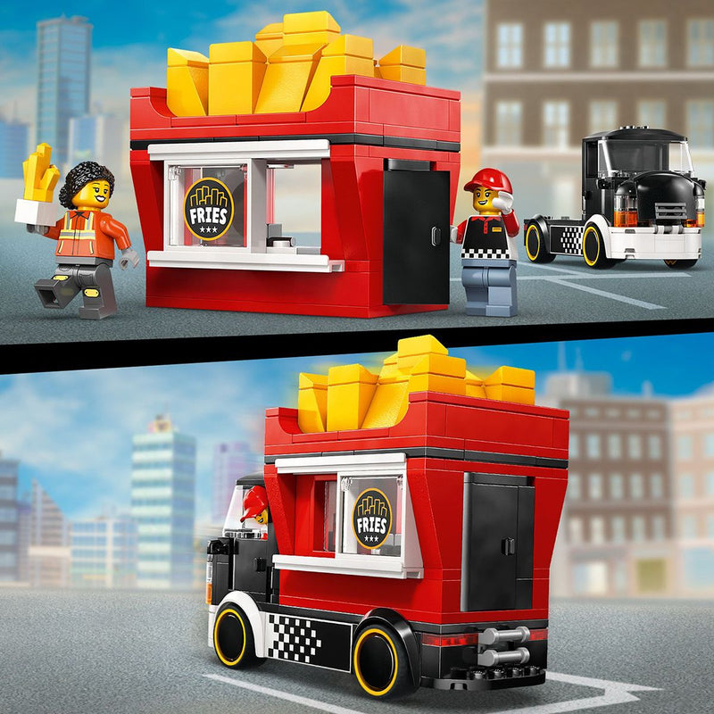 Đồ Chơi Lắp Ráp Xe Bán Khoai Tây Chiên LEGO CITY 60488 (216 chi tiết) - ảnh 6
