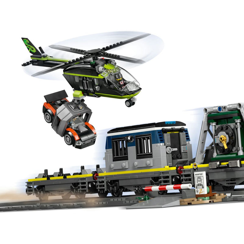 Đồ Chơi Lắp Ráp Vụ Cướp Tàu Hỏa Cảnh Sát LEGO CITY 60508 (1313 Chi Tiết) - ảnh 6