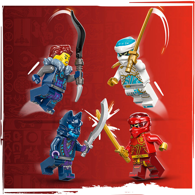 Đồ chơi lắp ráp Chiến giáp lửa của Kai LEGO NINJAGO 71808 (322 chi tiết) - ảnh 5