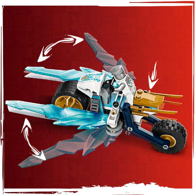 Đồ Chơi Lắp Ráp Siêu Xe Băng Tuyết Của Zane LEGO NINJAGO 71816 (84 chi tiết) - ảnh 6