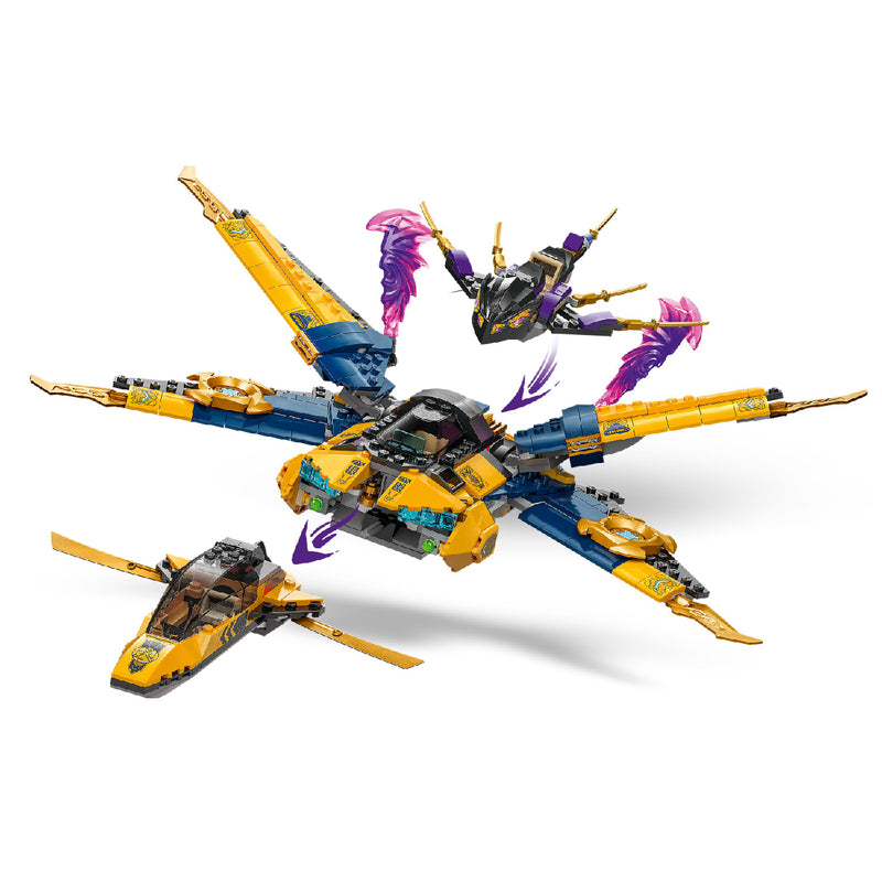 Đồ Chơi Lắp Ráp Chiến Giáp Và Máy Bay Chiến Đấu Của Arin LEGO NINJAGO 71833 (510 chi tiết) - ảnh 4